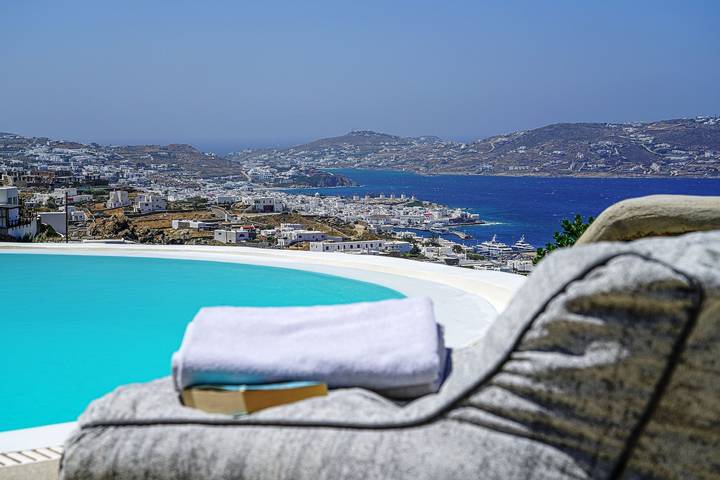 Villa für 19 Personen, mit Terrasse und Garten sowie Meerblick auf Mykonos - 3