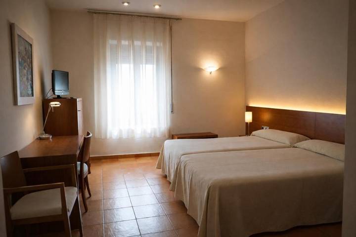 Hôtel pour 2 personnes, avec jardin et vue, animaux acceptés à Balaguer