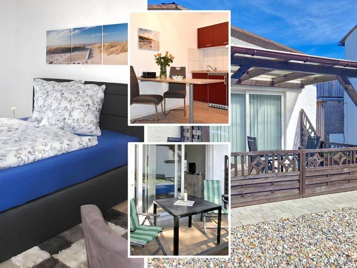 Ferienwohnung für 3 Personen, mit Terrasse
