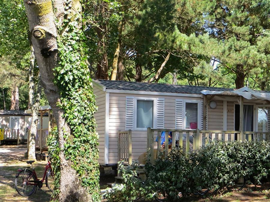 Camping Les Ajoncs d'Or - Stacaravan 6 personen - Vrije tijd 3 slaapkamers - Tv in La Baule-Escoublac, Côte de Jade