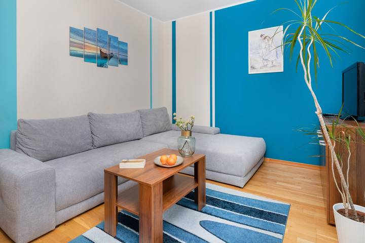 Apartament wakacyjny dla 4 osób, z Ogród w Jastrzębia Góra