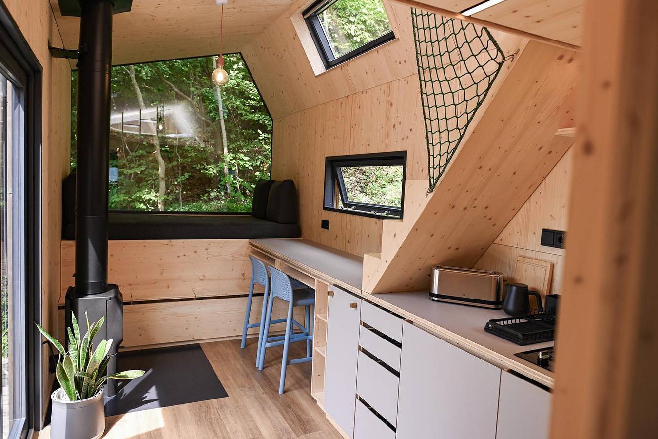 Nachhaltiges Green Tiny House Pioneer im Harz mit Panoramablick in Osterode, Harzvorland
