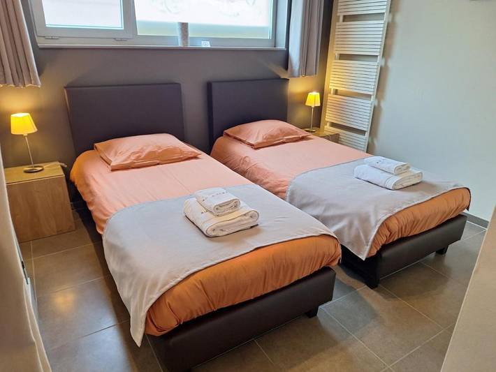 Gîte pour 4 personnes, avec Terrasse ainsi que Jardin et Vue à Waregem