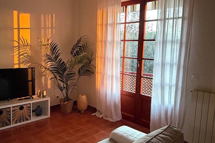 Ferienwohnung für 5 Personen, mit Garten und Balkon, mit Haustier