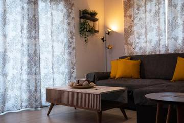 Gîte pour 3 personnes, avec vue et jardin à Arta