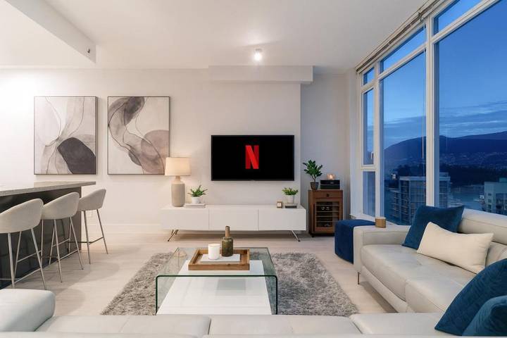 Vakantiewoning voor 5 personen, met balkon en uitzicht in Vancouver