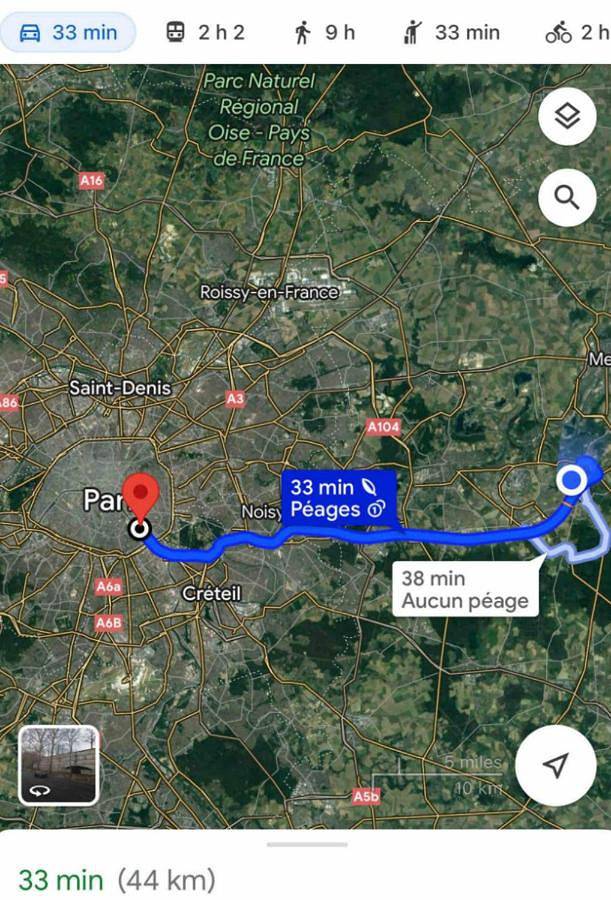 Bnb für 2 Personen, mit Terrasse und Garten sowie Ausblick in Disneyland Paris - 4