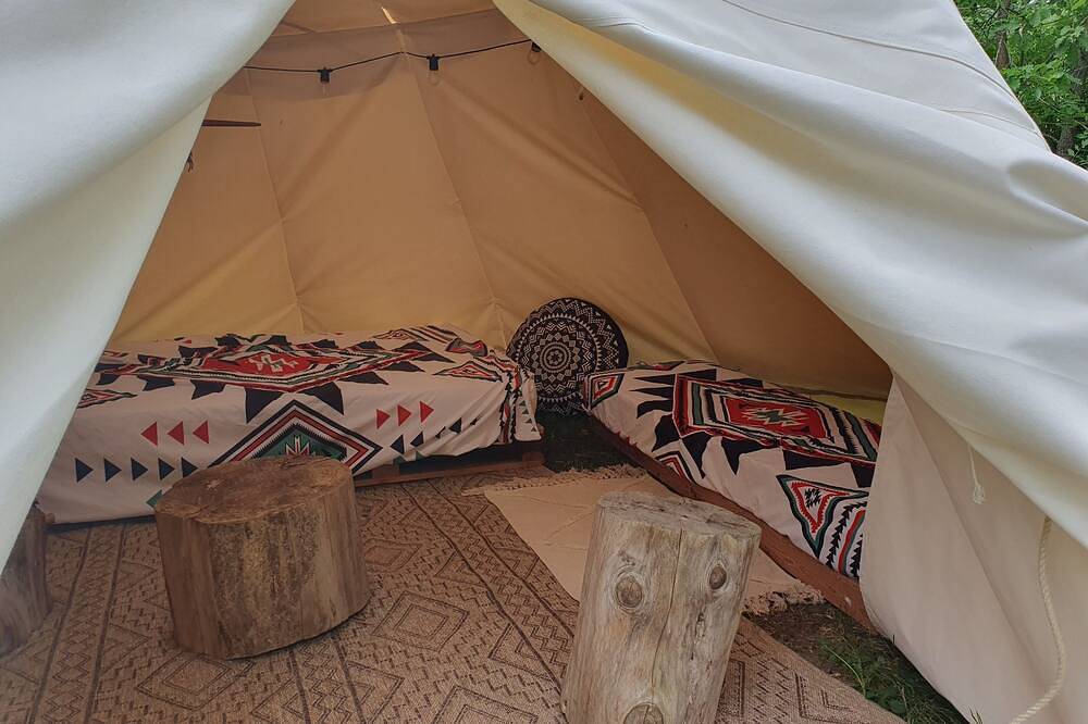 Tipi des Apaches in Moulayrès, Région de Castres