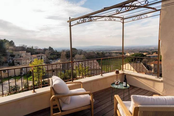 Chambre d’hôte pour 4 personnes, avec jacuzzi et jardin ainsi que terrasse et piscine dans Dentelles de Montmirail - 3