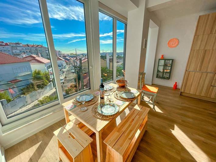 Casa de férias para 6 pessoas, com vista e varanda, com animais de estimação em Belém (Lisboa)