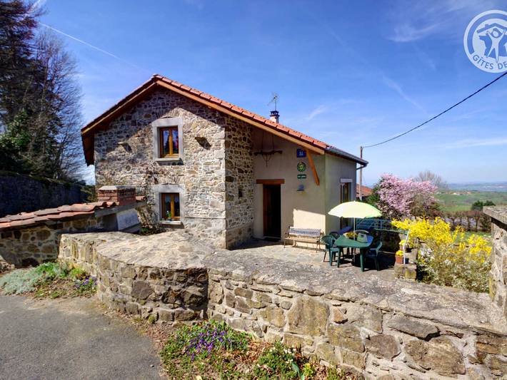 Gîte pour 5 personnes, avec terrasse et jardin, animaux acceptés dans la Loire - 2