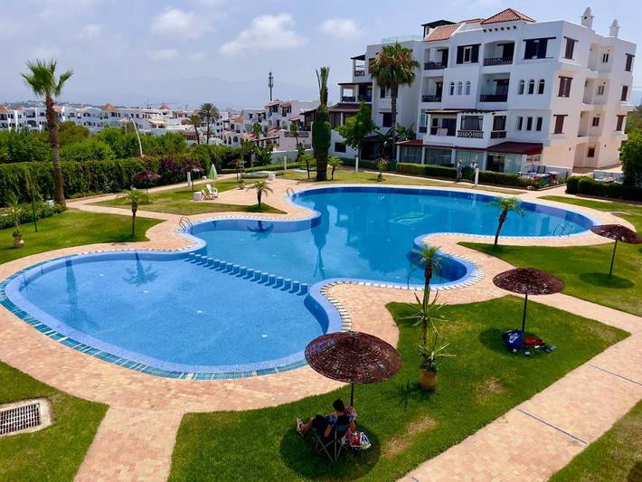 Apartamento de vacaciones para 5 personas, con balcón y piscina, Se admiten mascotas - 1