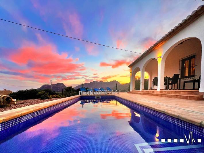 Mediterranes Haus mit privatem Pool in Benissa in Benissa, Costa Blanca