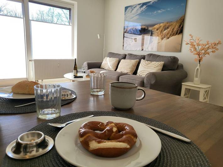 Ganze Ferienwohnung, Ferienhaus Bövergeest 11 Wohnung Dünenblick in St. Peter-Ording, Eiderstedt