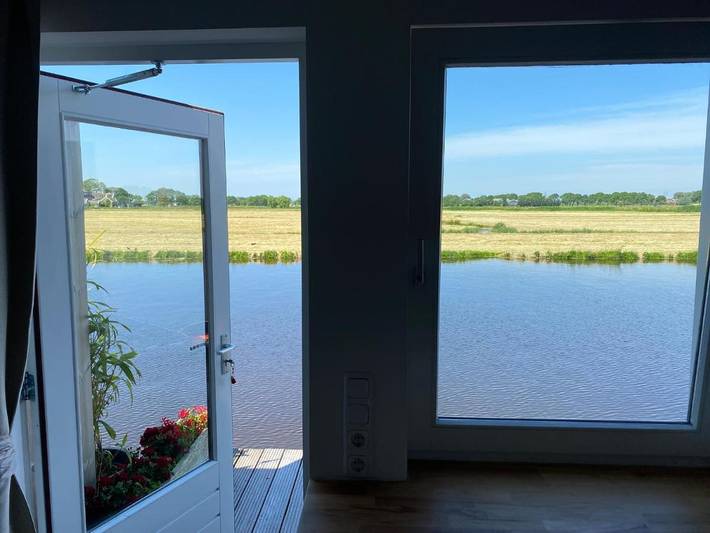 Gîte pour 2 personnes, avec vue ainsi que terrasse et vue sur le lac, animaux acceptés dans Broek in Waterland - 4