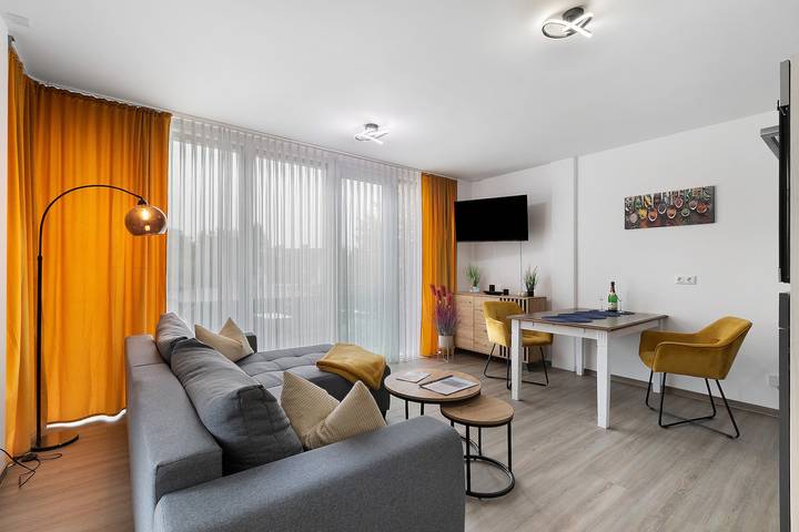 Ferienwohnung für 3 Personen, mit Balkon