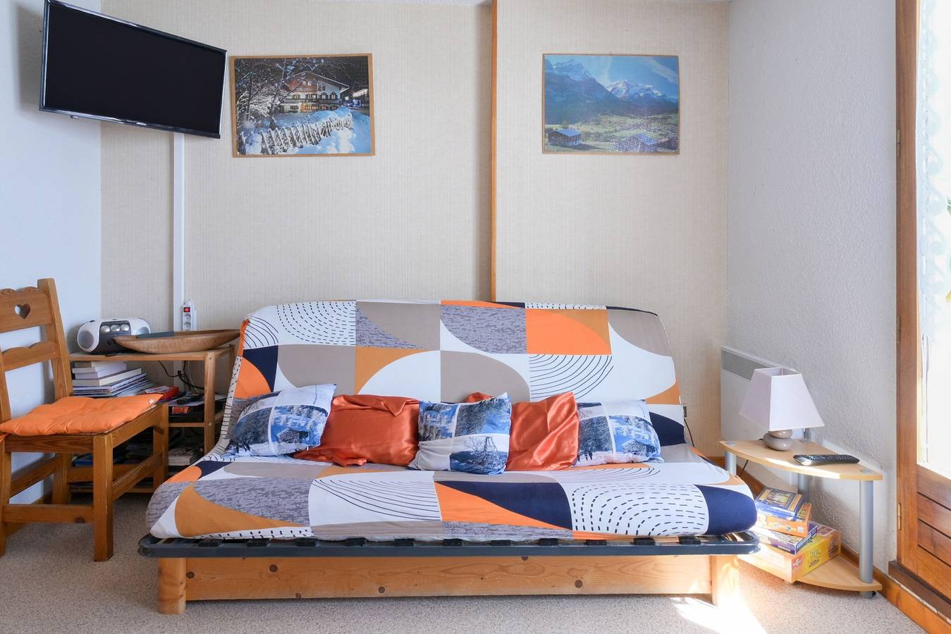 Appartement entier, Appartement Dialy Manigod – Vue imprenable sur les Aravis, balcon & accès skis aux pieds ! in Manigod, Région d'Annecy