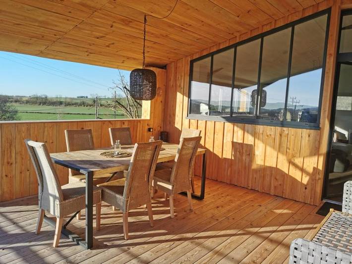 Gîte pour 6 personnes, avec piscine ainsi que vue et jardin à Saint-Julien-d'Eymet