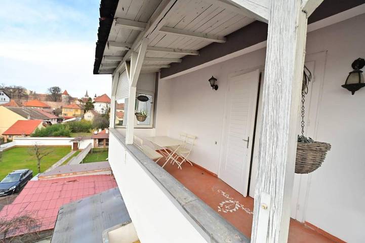 Apartament wakacyjny dla 6 osób, z taras i widok, zwierzęta dozwolone w Sybin