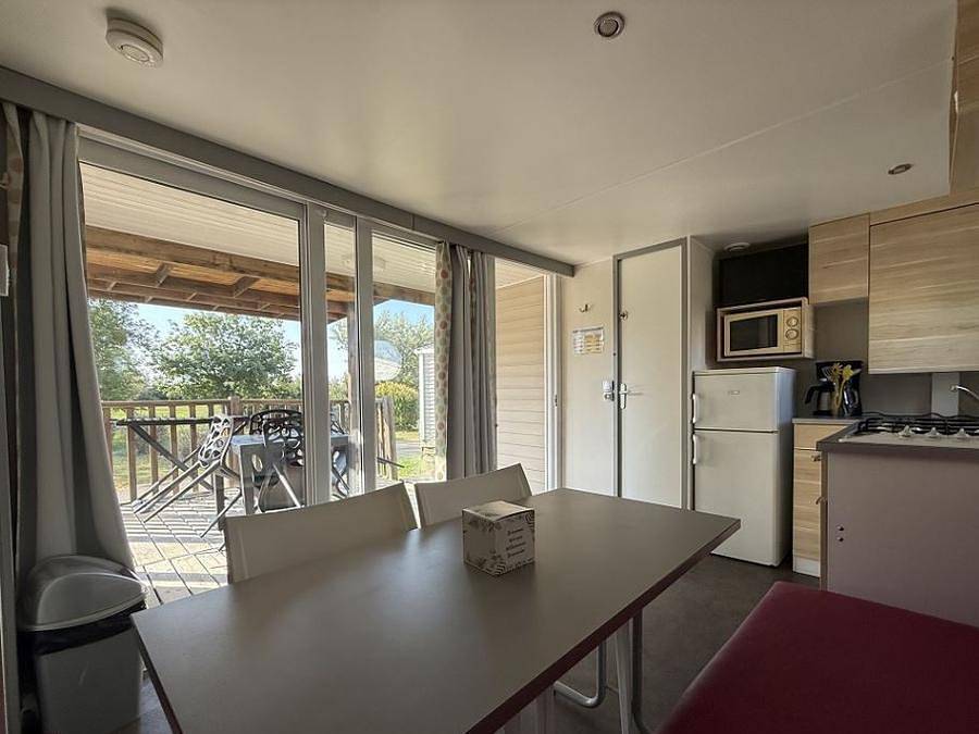 Camping Crin Blanc - Mobilheim 4 personen - Premium Dune 4 Personen - 2 Schlafzimmer, klimatisiert, Fernseher in Arles, Mittelmeerküste (Frankreich)