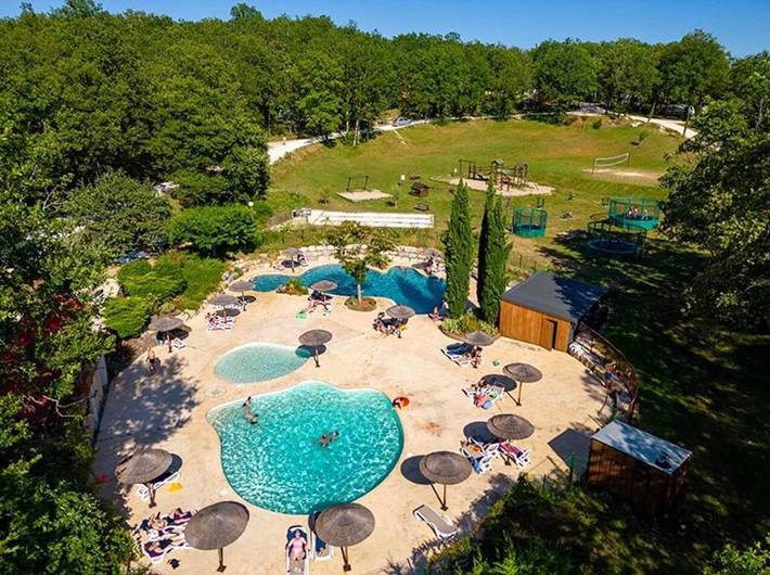 Chalet pour 5 personnes, avec bassin pour enfant dans le Lot - 2