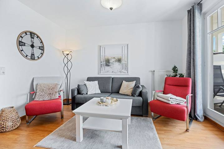 Ferienwohnung für 2 Personen, mit Balkon und Ausblick an der Ostsee - 3