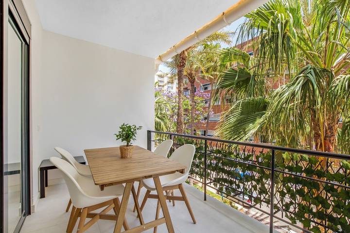 Apartamento para 2 personas, con terraza en Playa El Bajondillo