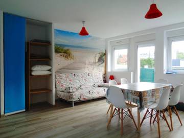 Gîte pour 2 personnes, avec vue dans Plage de Trestel