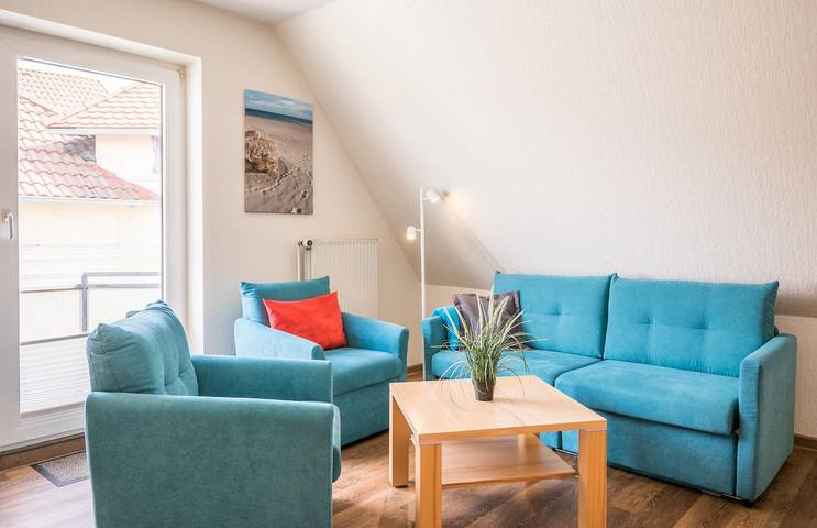 Ferienwohnung für 2 Personen, mit Balkon - 1