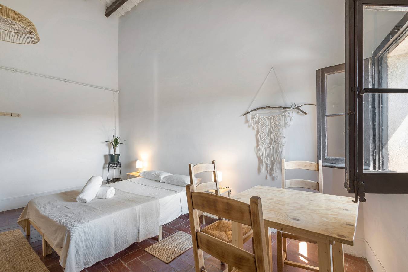 Zimmer 'Habitacion 2' mit Meerblick, Gemeinschaftsterrasse und Wi-Fi in Tordera, Costa del Maresme