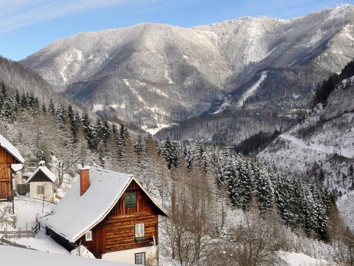 Ferienhaus für 6 Personen, mit Terrasse und Garten sowie Ausblick in Oberösterreichische Voralpen
