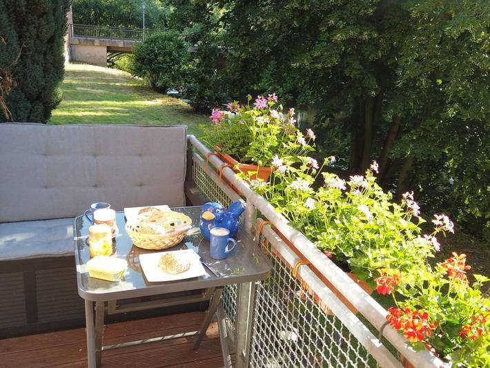 Ferienwohnung für 3 Personen, mit Balkon und Garten in Bad Bevensen
