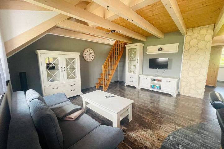 Ferienwohnung für 4 Personen, mit Terrasse und Sauna, mit Haustier in Argenbühl