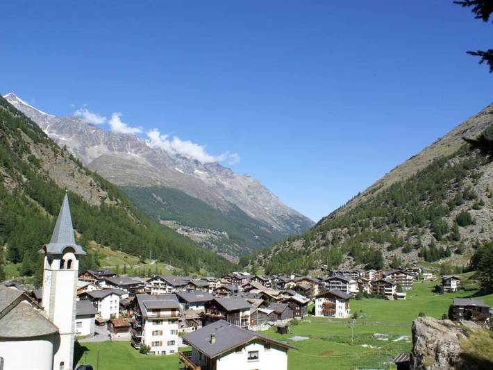 Ganze Wohnung, Chalet Alpenrösli in Saas-Almagell, Walliser Alpen