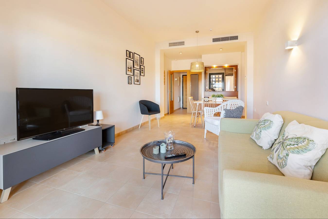 Hel leilighet, Apartment 'Campo Golf Hacienda' with Shared Pool, Wi-Fi and Air Conditioning in Hacienda del alamo, Fuente Alamo de Murcia