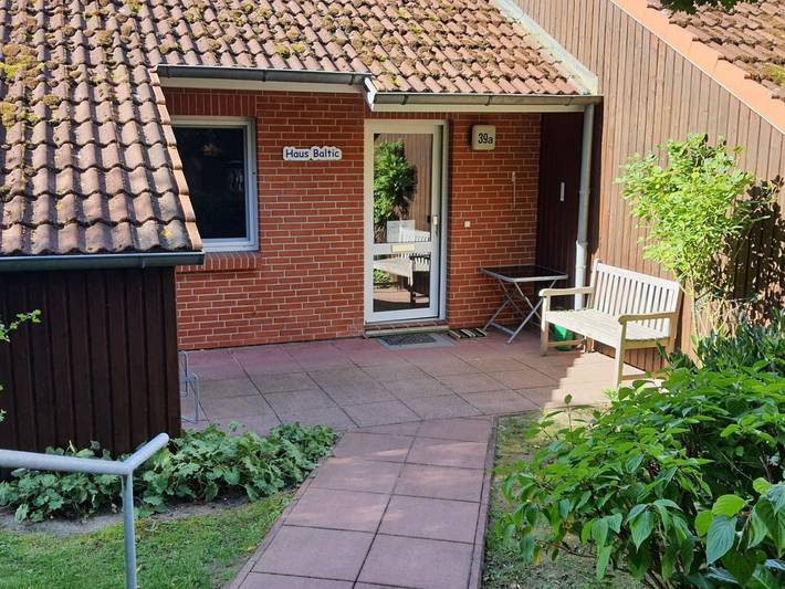 Ferienhaus für 4 Personen, mit Terrasse und Garten