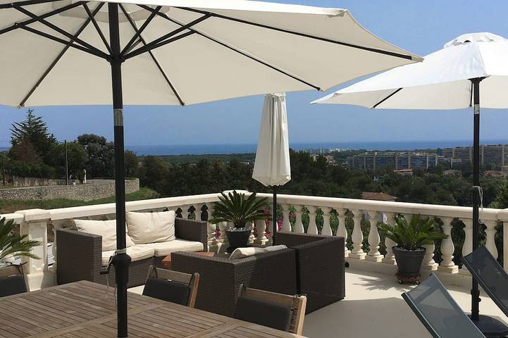 Villa für 6 Personen, mit Garten und Balkon