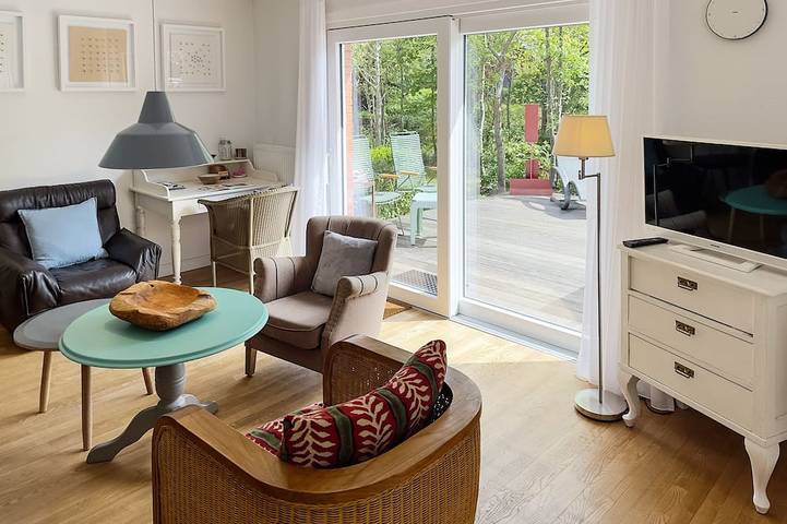 Ferienhaus für 6 Personen, mit Terrasse und Garten sowie Sauna auf Amrum