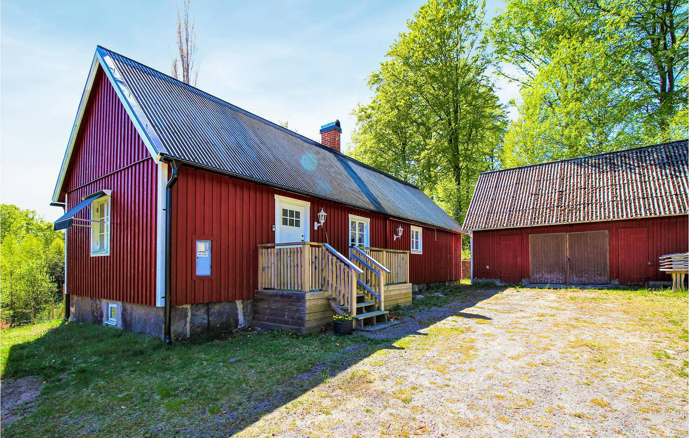 Hus för 5 Personer, med bastu och trädgård