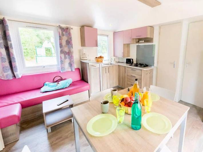 Mobil home pour 6 personnes, avec bassin pour enfant à Assérac - 3