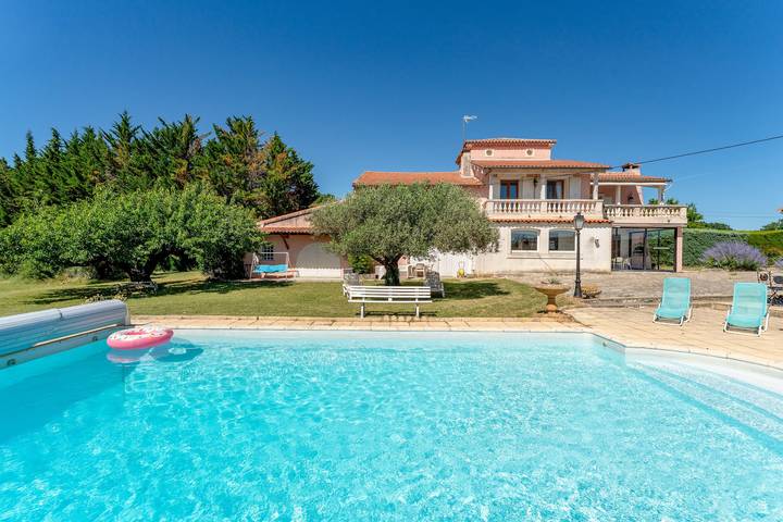 Maison de vacances pour 8 personnes, avec Balcon et Jardin