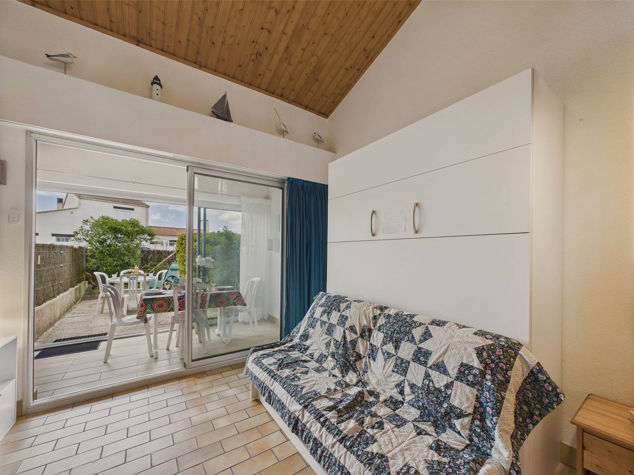 Estudio entero, 50 m de la playa - Piso para 5 - Terraza in Le Rocher, Longeville-sur-Mer