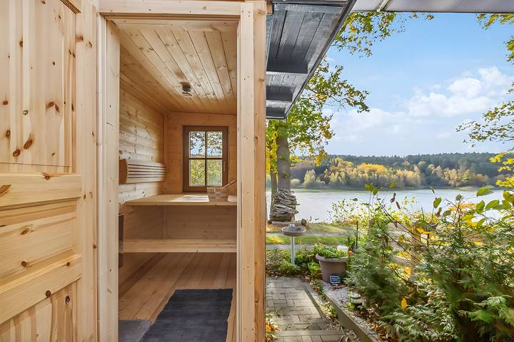 Ferienhaus für 4 Personen, mit Seeblick und Garten sowie Sauna in Ostthüringen - 2