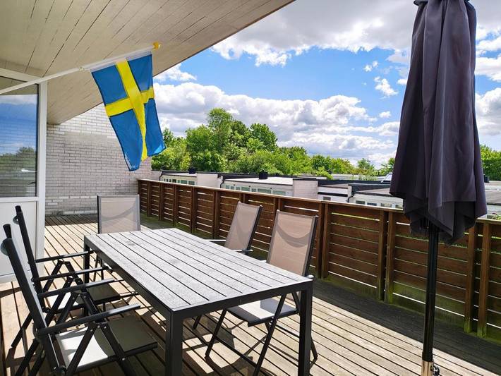 Gîte pour 2 personnes, avec terrasse à Lund - 3