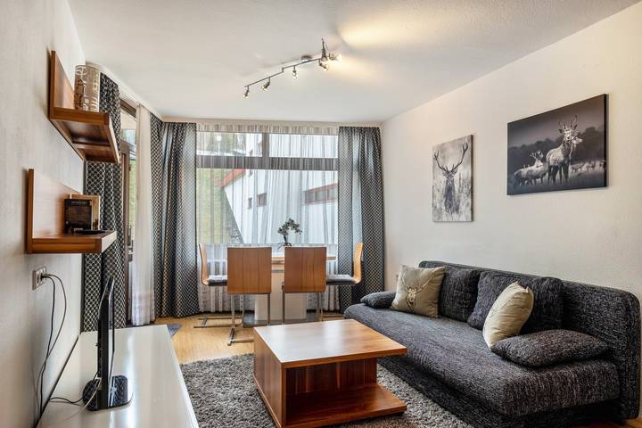 Ferienwohnung für 4 Personen, mit Balkon und Sauna in Schluchsee