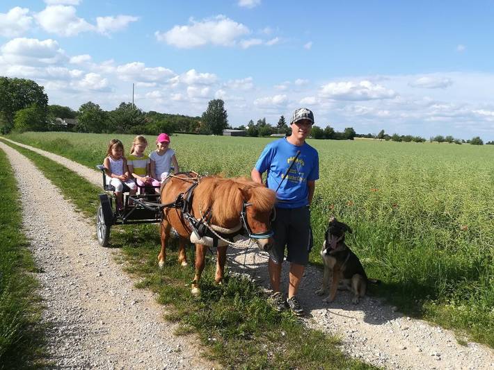 Bauernhof für 4 Personen, mit Garten im Altmühltal