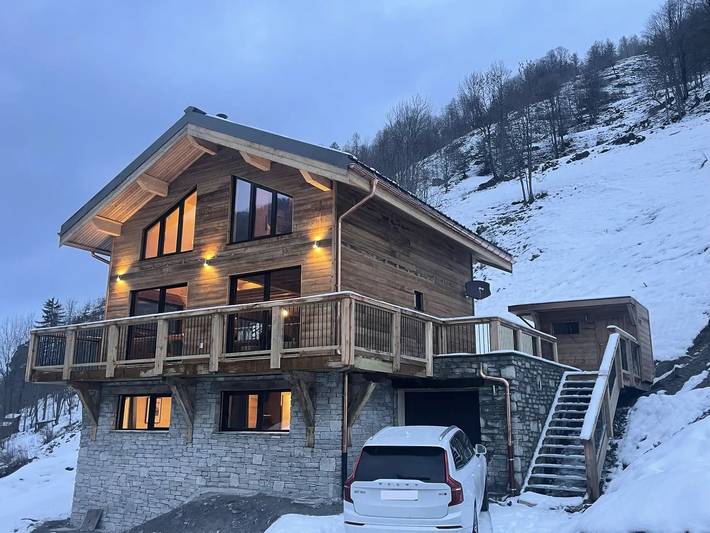 Chalet pour 12 personnes, avec terrasse - 1