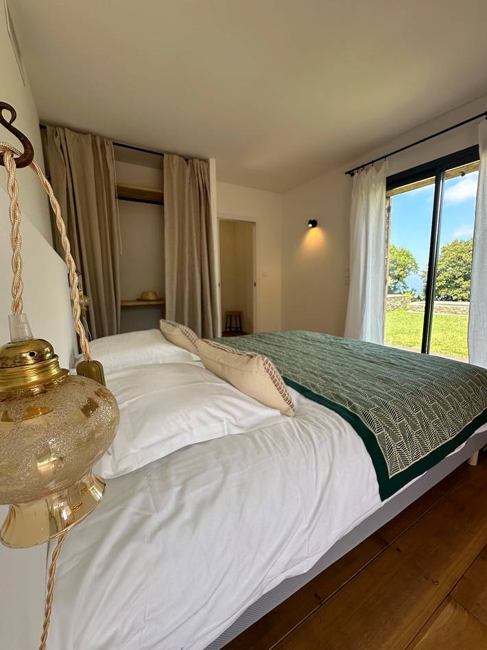 Chambre pour 2 personnes, avec jardin et balcon