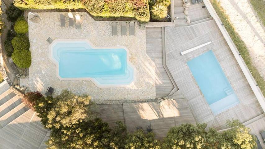Villa pour 2 personnes, avec terrasse et jardin ainsi que vue et piscine à Bonifacio - 3