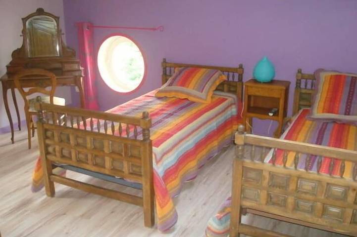 Location de vacances pour 5 personnes, avec terrasse et jardin à Le Grand-Serre - 4